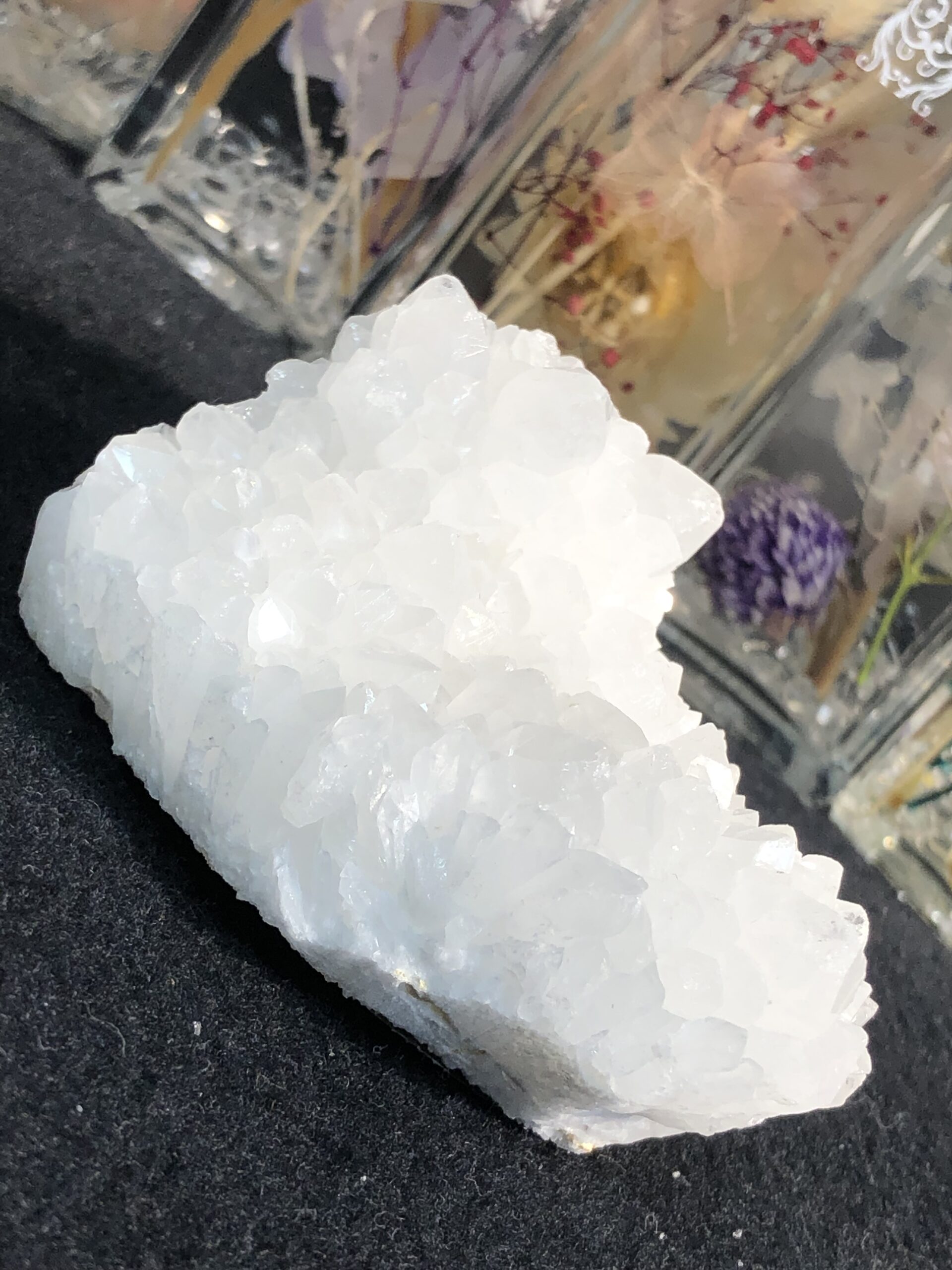 ネパール産フラワー水晶クラスター - 昇龍水晶館